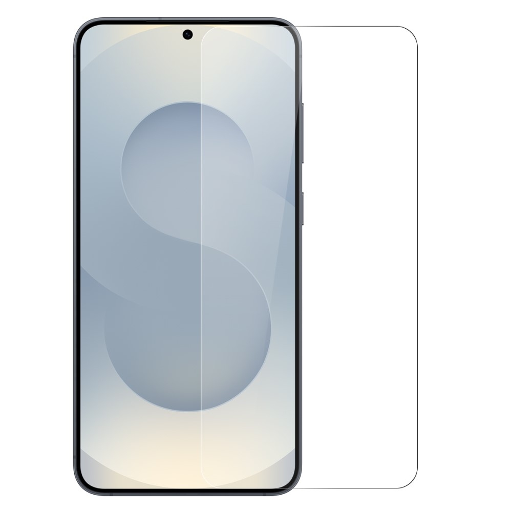NORTHJO průhledný gelový obal + tvrzené sklo na Samsung Galaxy S25 Edge - průhledný