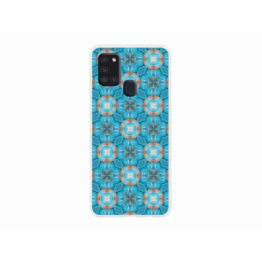 Gelový kryt mmCase na Samsung Galaxy A21s - abstraktní motiv 12
