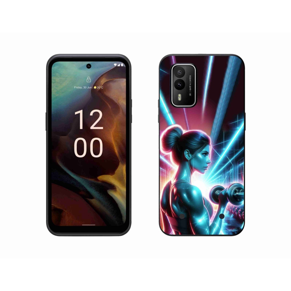 Gelový kryt mmCase na Nokia XR21 - posilování