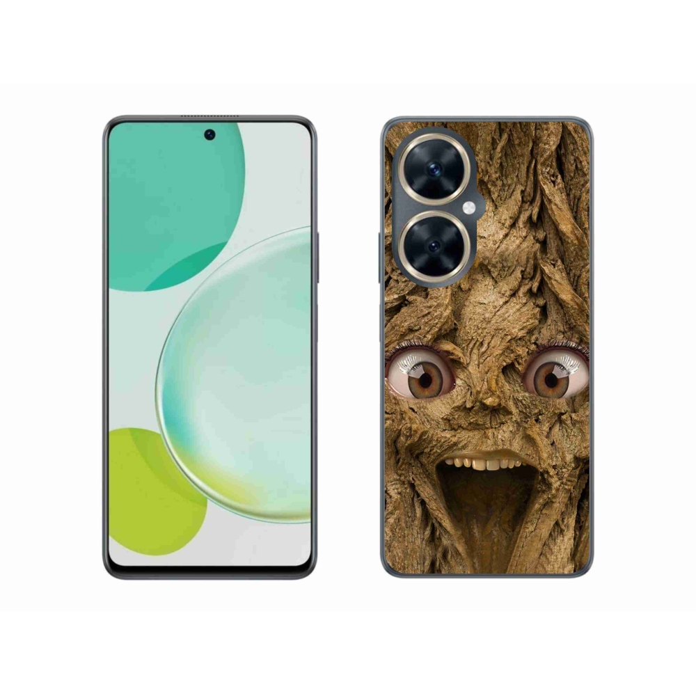 Gelový kryt mmCase na Huawei Nova 11i - veselý strom s očima