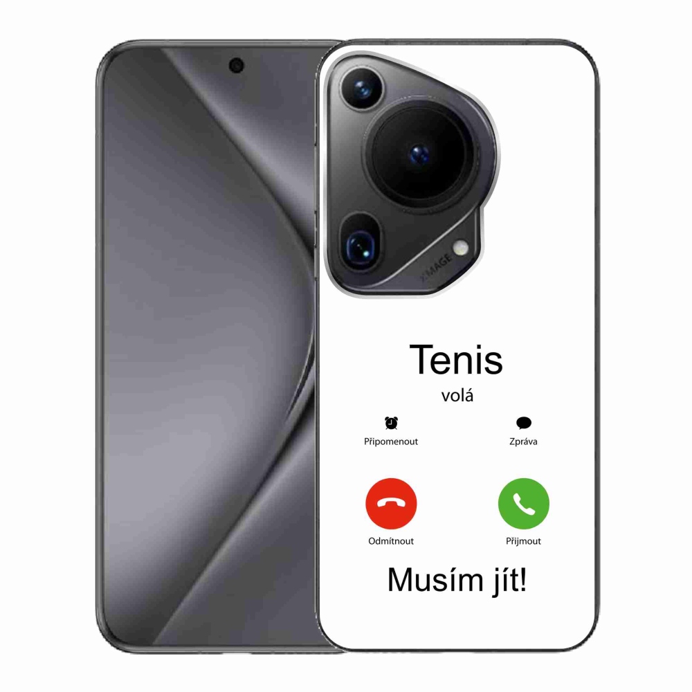 Gelový kryt mmCase na Huawei Pura 70 Ultra - tenis volá bílé pozadí