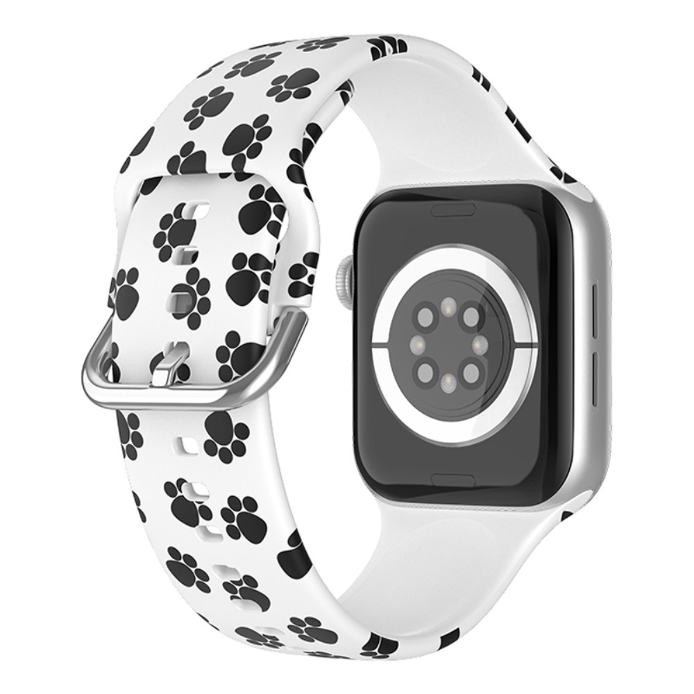Print silikonový řemínek na Apple Watch Ultra/Ultra 2 49mm/SE/SE 2022/2023 44mm/9/8/7 45mm/6/5/4 44mm/3/2/1 42 mm - vzor L