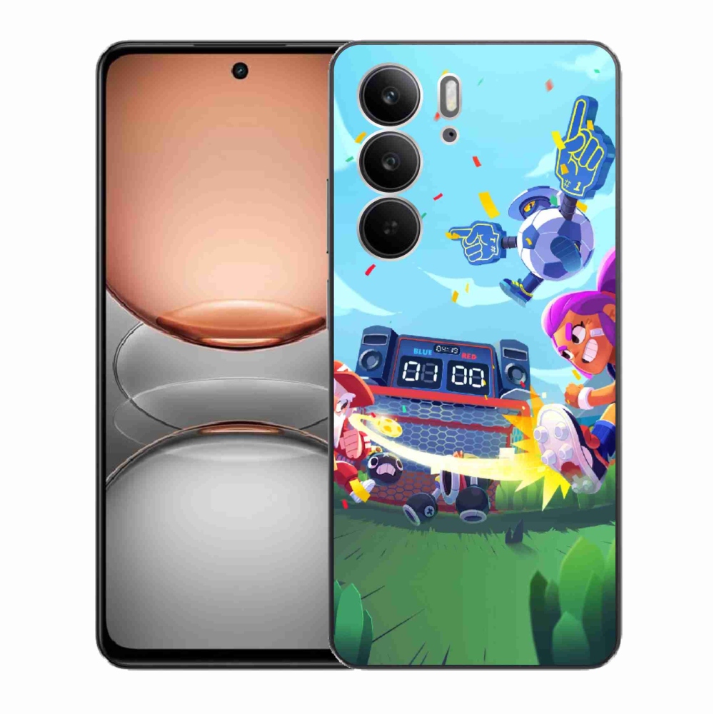 Gelový kryt mmCase na Realme C75 - brawl stars 1