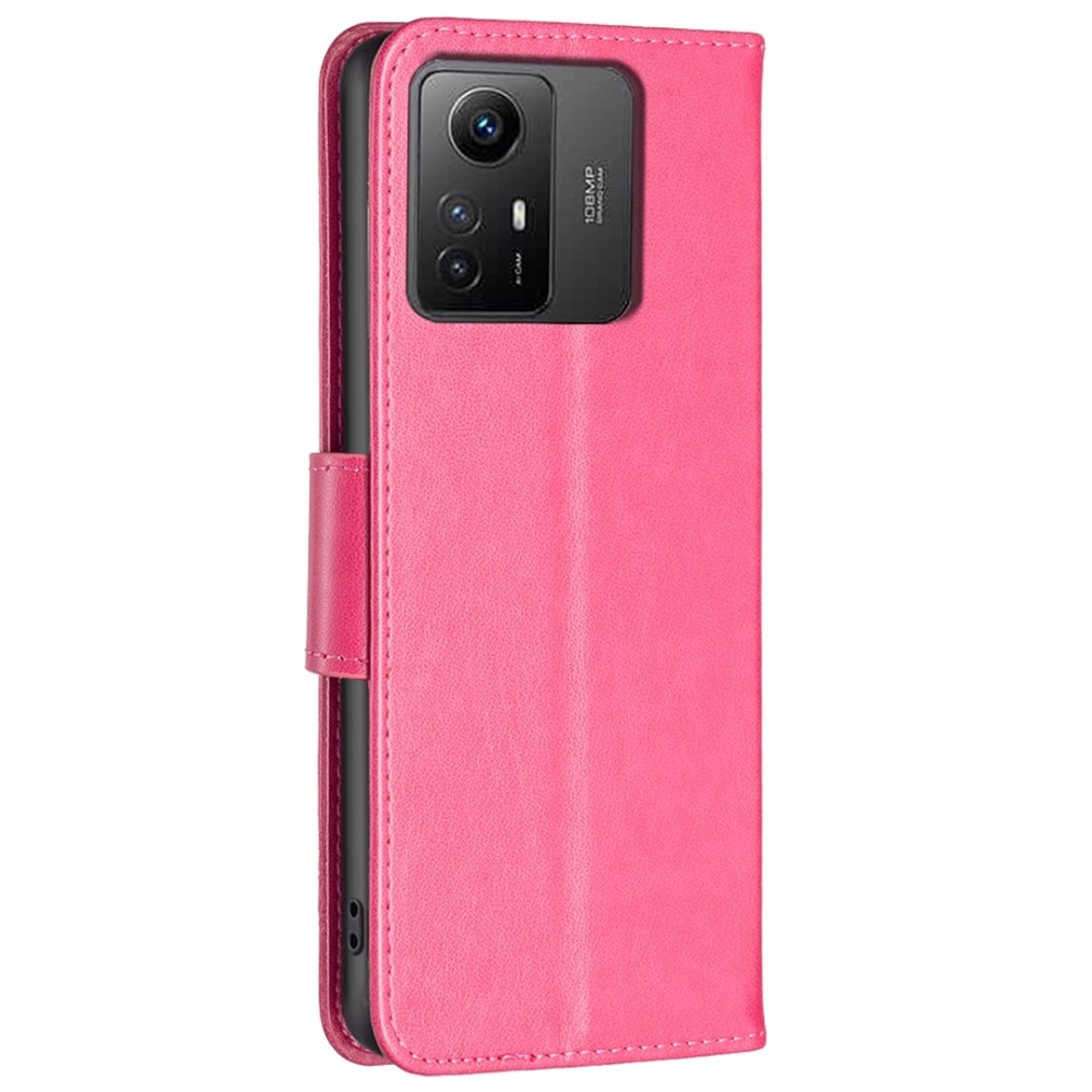 Butterfly knížkové pouzdro na Xiaomi Redmi Note 12S - rose