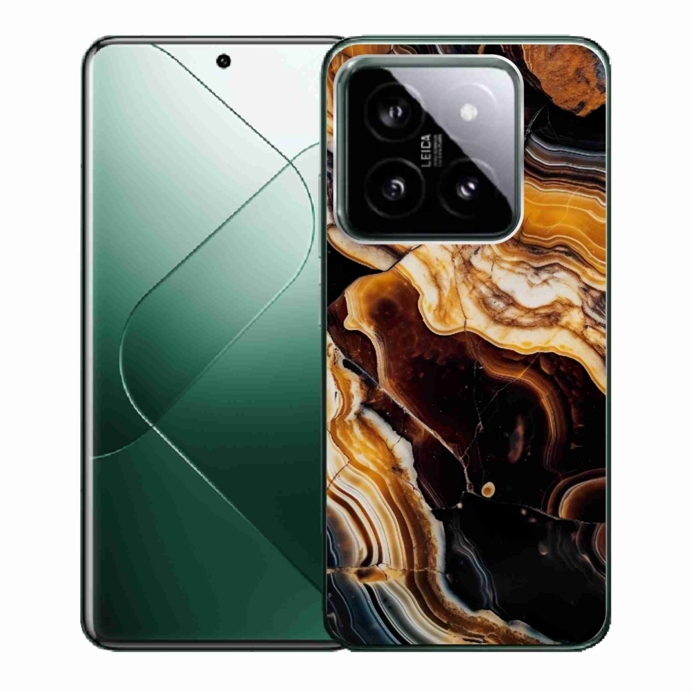 Gelový kryt mmCase na Xiaomi 14 - abstraktní motiv 26