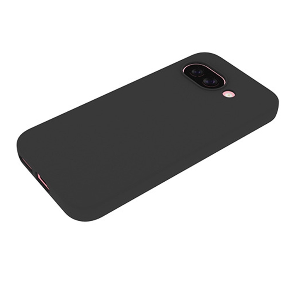 Matný gelový obal na Google Pixel 9a - černý