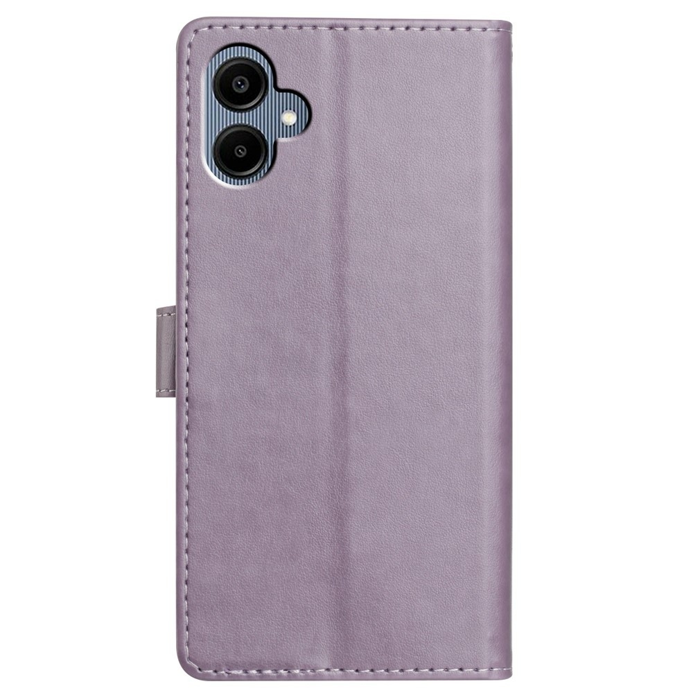 Clots knížkové pouzdro na Samsung Galaxy A07 4G - fialové