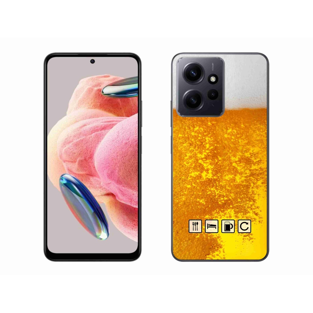 Gelový kryt mmCase na Xiaomi Redmi Note 12 4G - pivní motiv 3