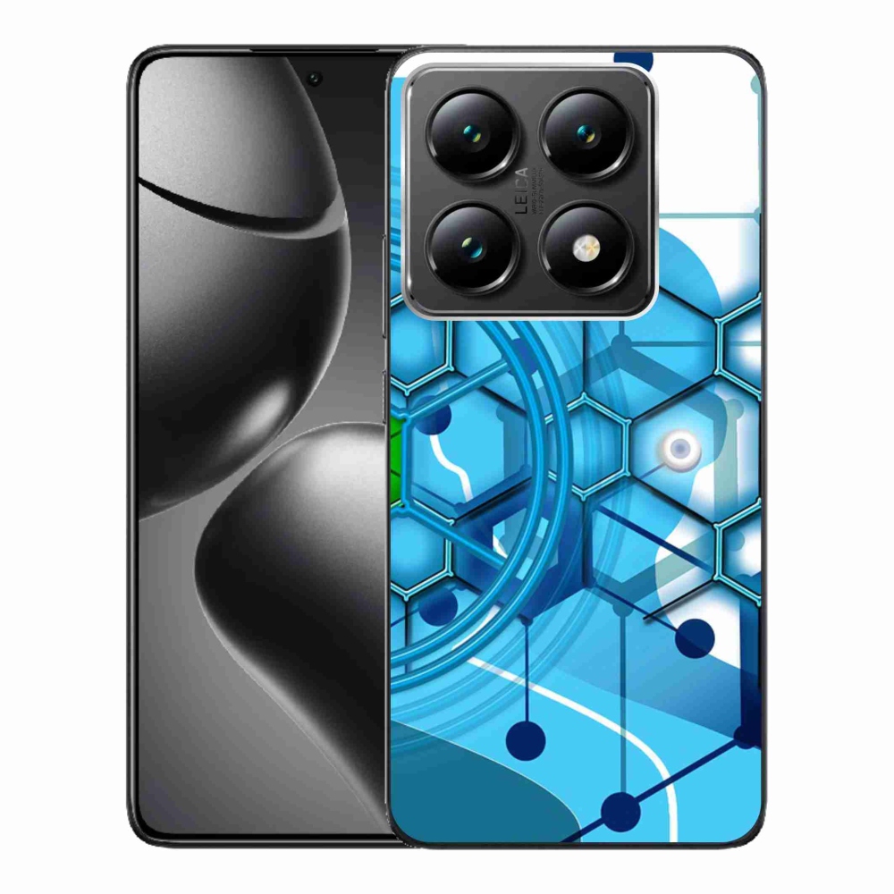Gelový kryt mmCase na Xiaomi 14T Pro - abstraktní vzor 2