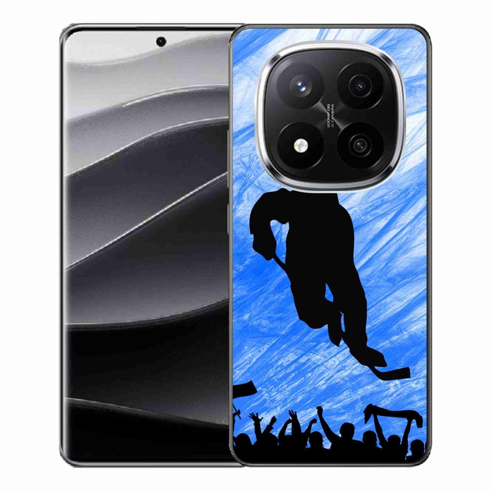 Gelový kryt mmCase na Xiaomi Redmi Note 14 Pro+ 5G - hokejový hráč