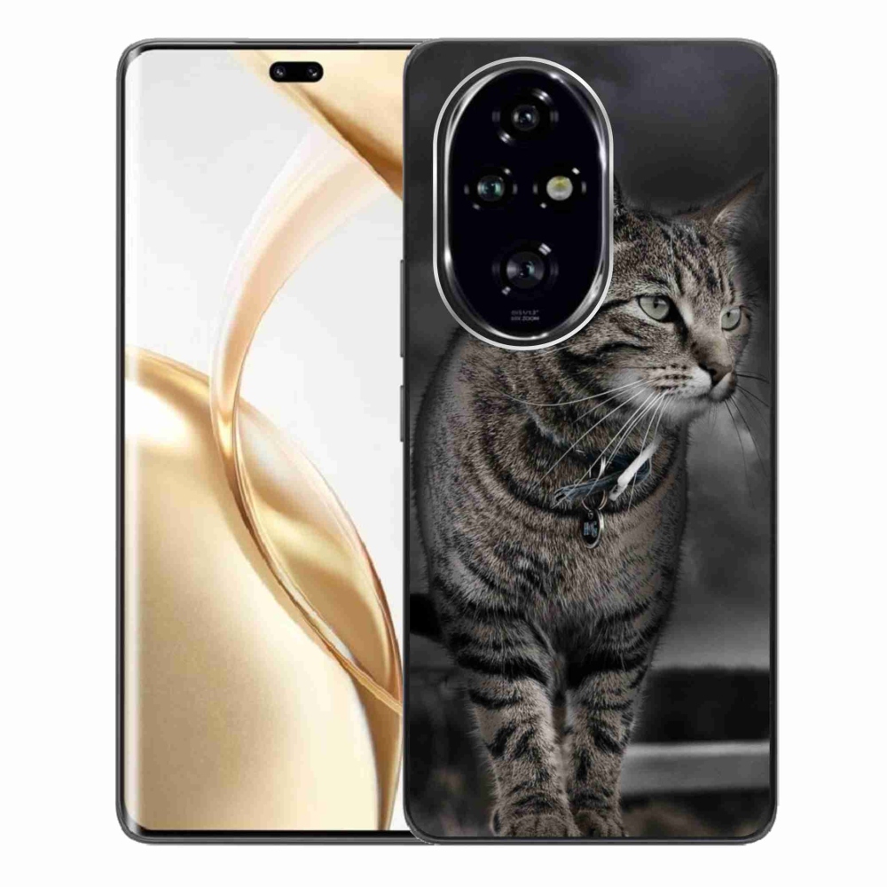 Gelový kryt mmCase na Honor 200 Pro 5G - kočka