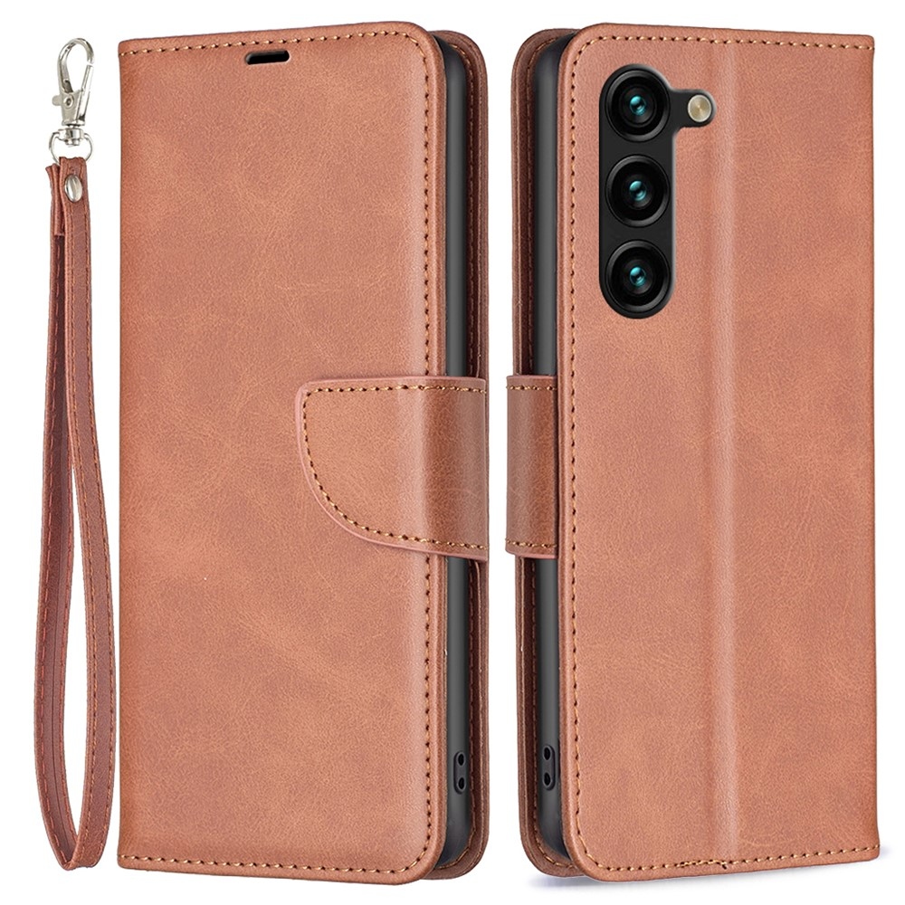 Case knížkové pouzdro na Samsung Galaxy S25+ - hnědé