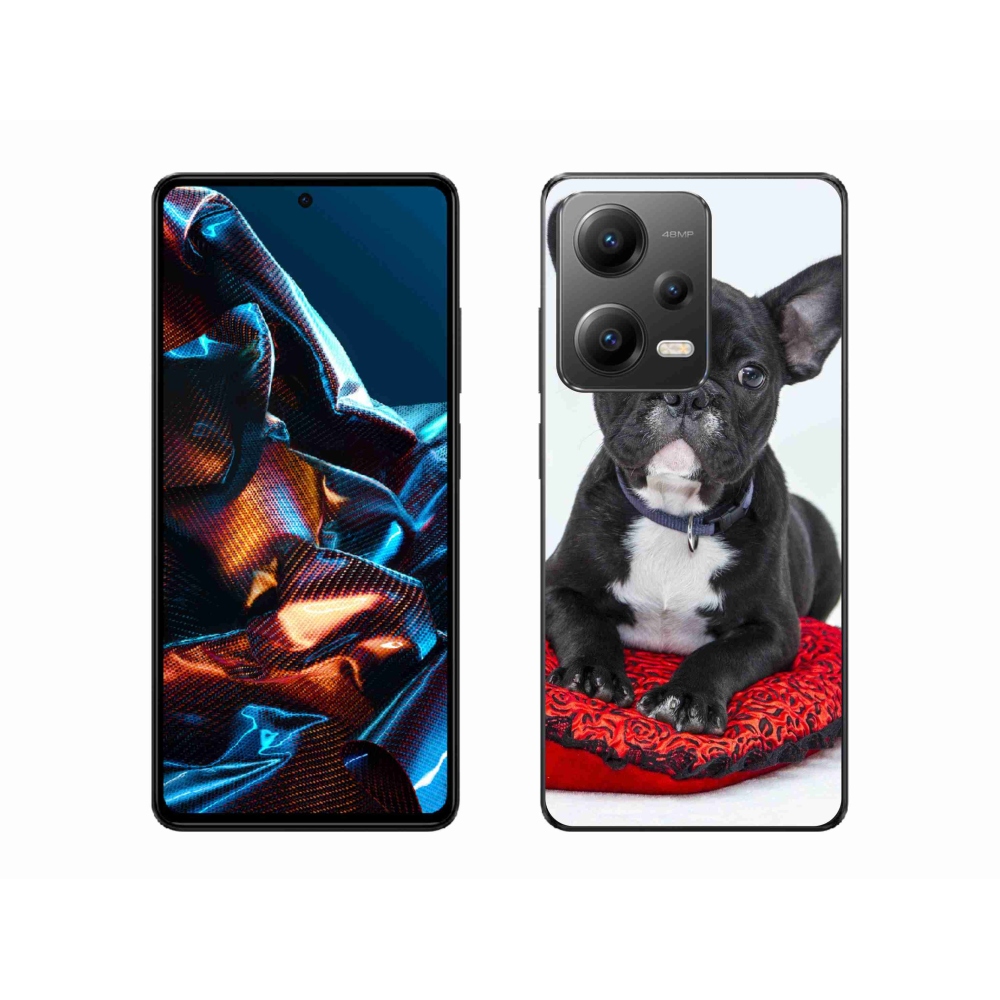 Gelový obal mmCase na mobil Xiaomi Redmi Note 12 Pro 5G - buldok