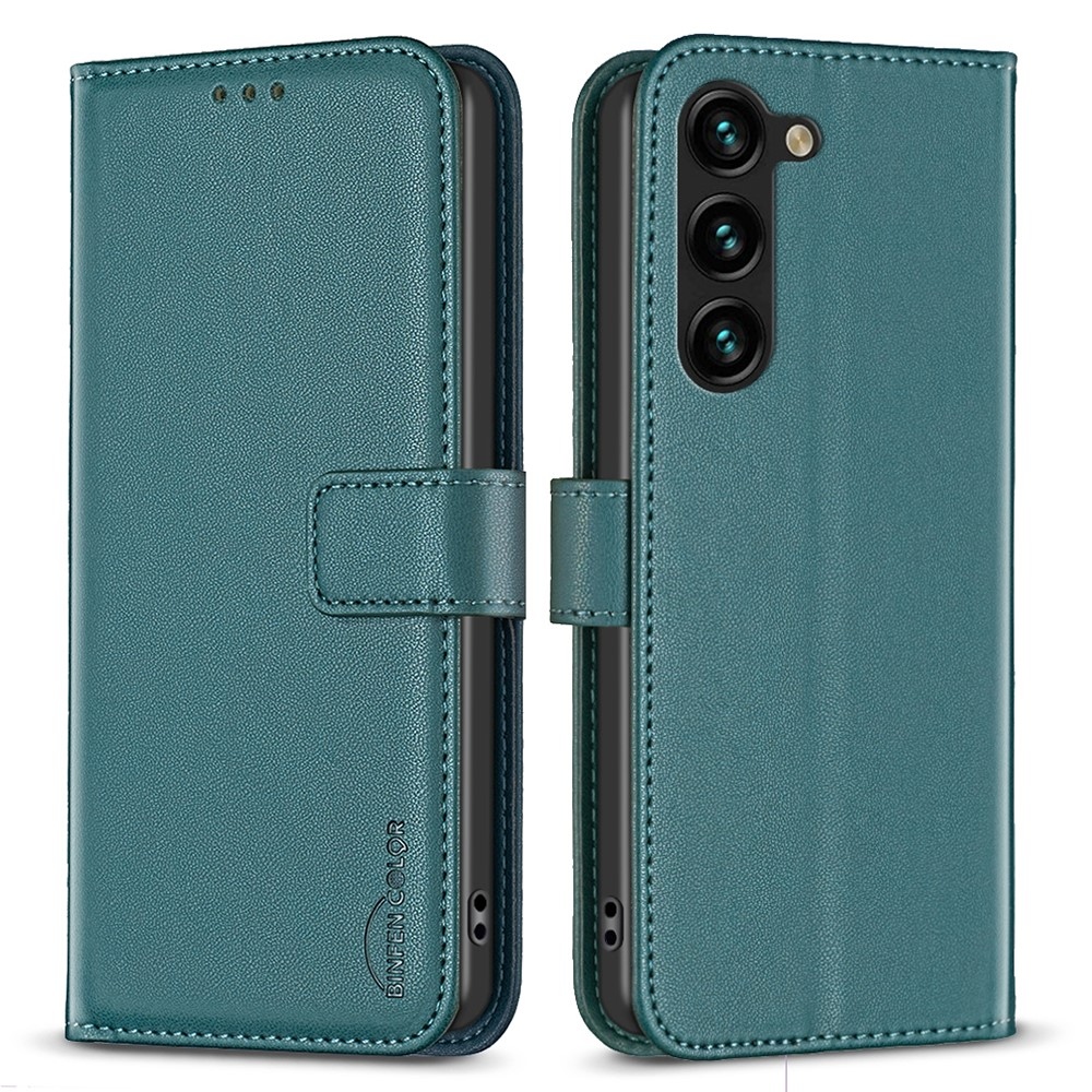 BNF knížkové pouzdro na Samsung Galaxy S24 - zelené