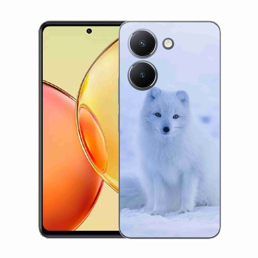 Gelový kryt mmCase na Vivo Y36 - polární liška