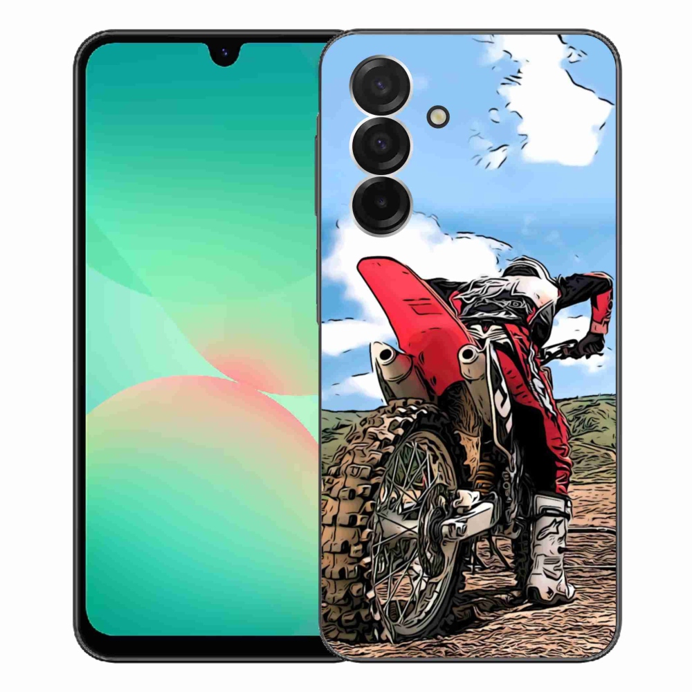 Gelový kryt mmCase na Samsung Galaxy A26 5G - moto