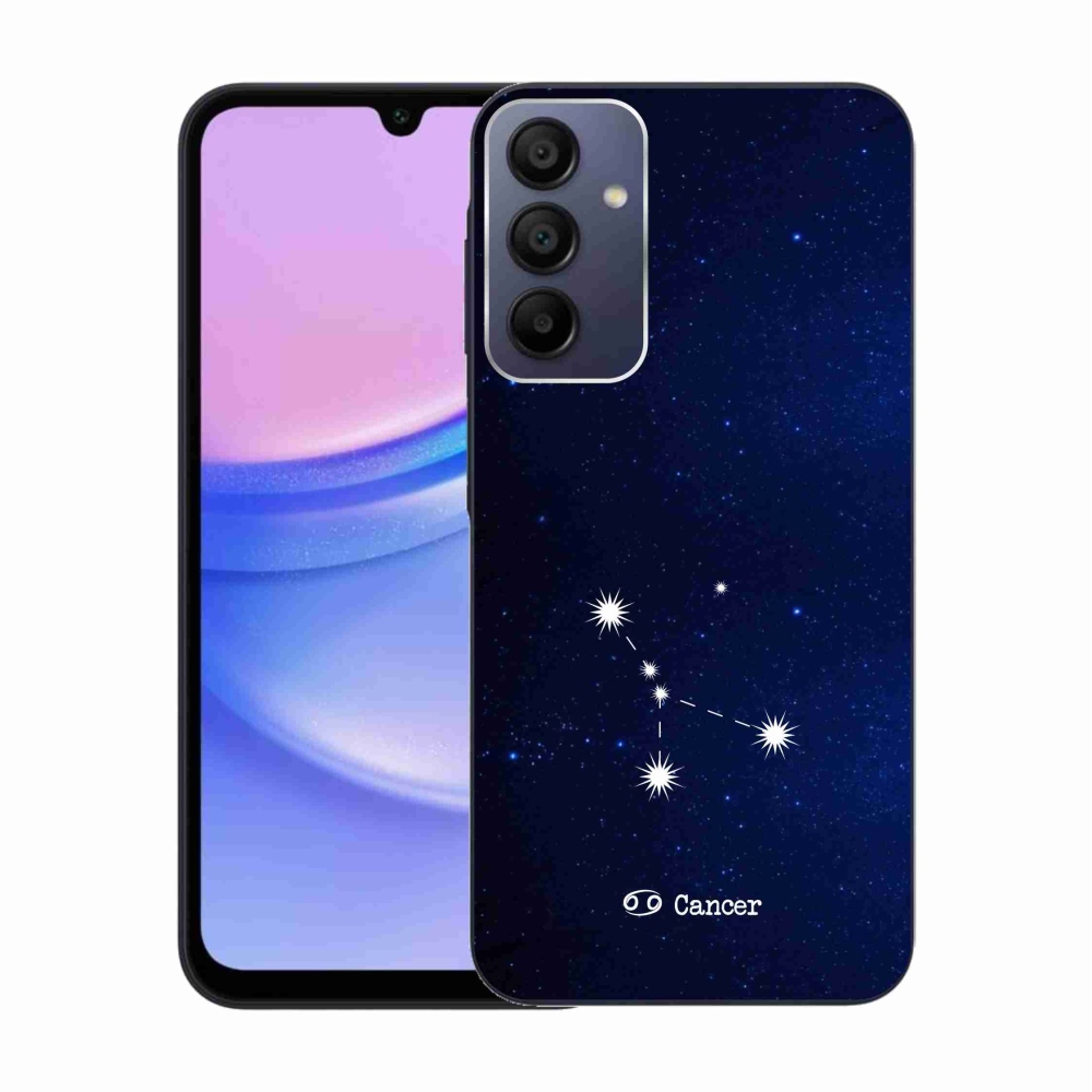 Gelový kryt mmCase na Samsung Galaxy A15 4G/5G - souhvězdí Raka