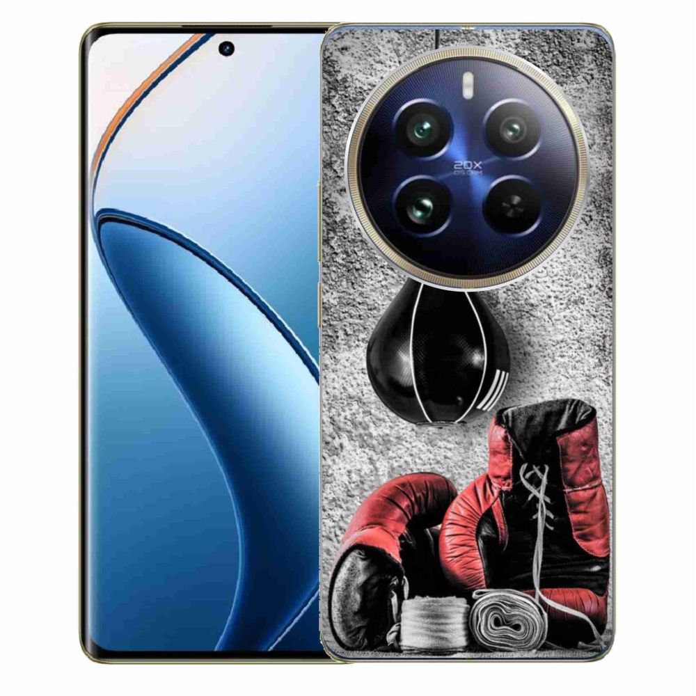 Gelový kryt mmCase na Realme 12 Pro 5G/12 Pro+ 5G - boxovací pytel a rukavice