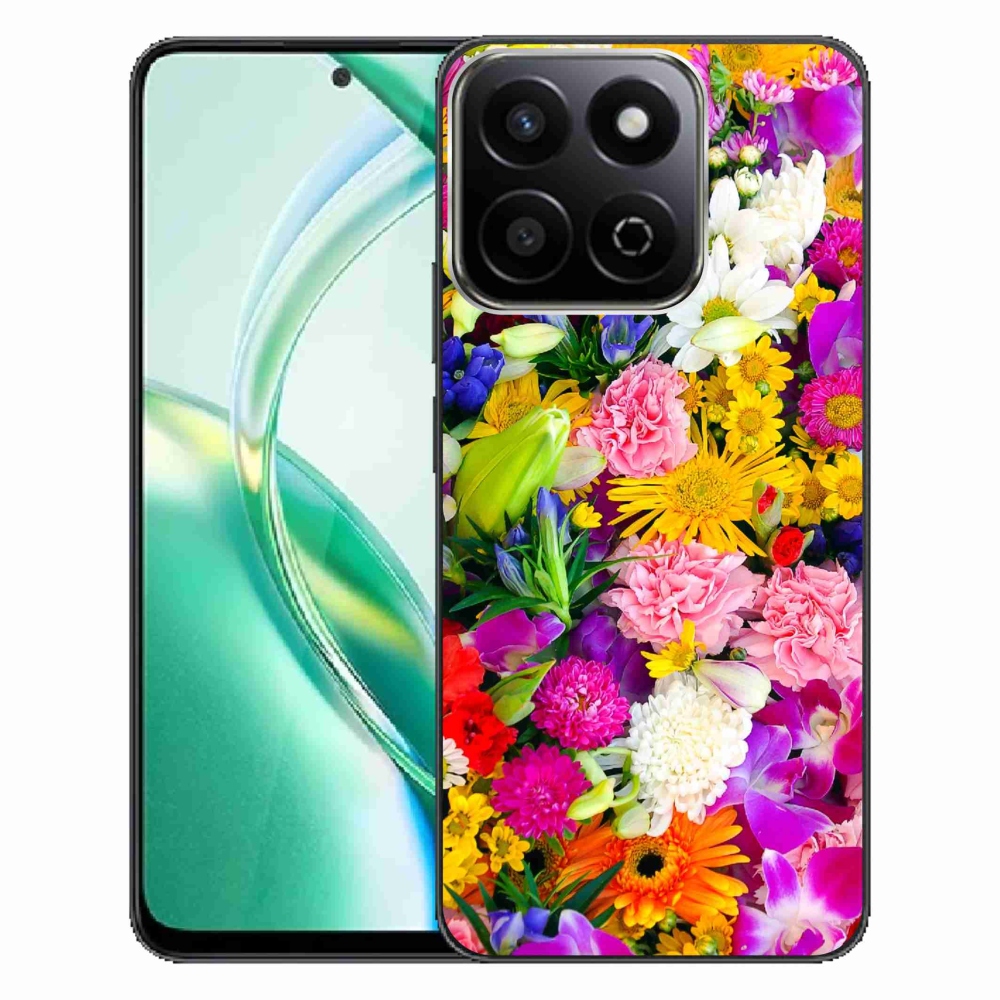 Gelový kryt mmCase na Honor 200 Smart 5G - květiny 12
