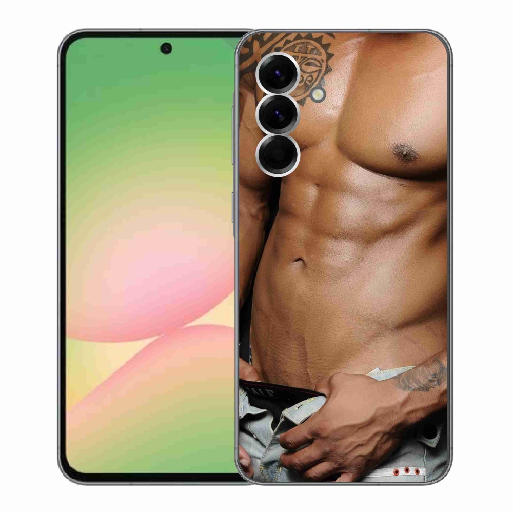 Gelový kryt mmCase na Samsung Galaxy A56 5G - sexy muž