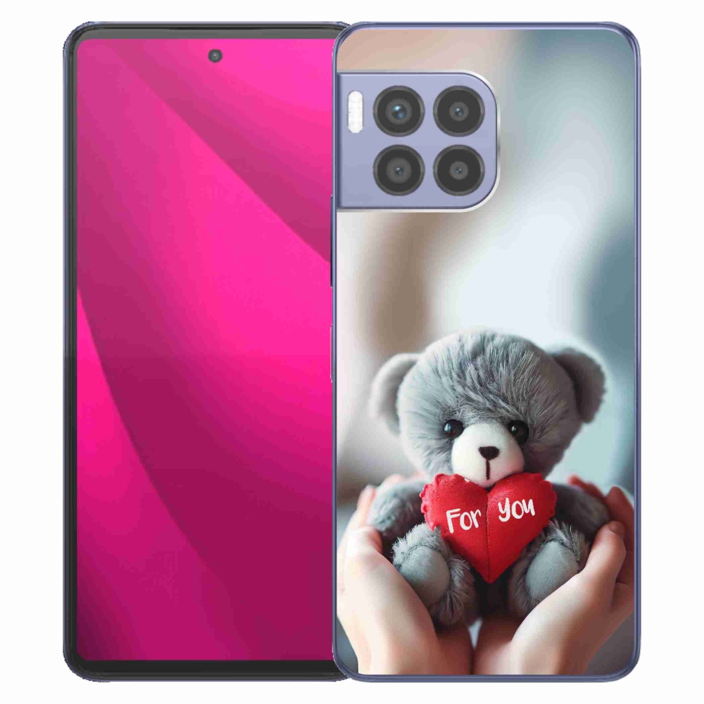 Gelový kryt mmCase na T-Mobile T Phone 2 Pro - medvídek pro zamilované
