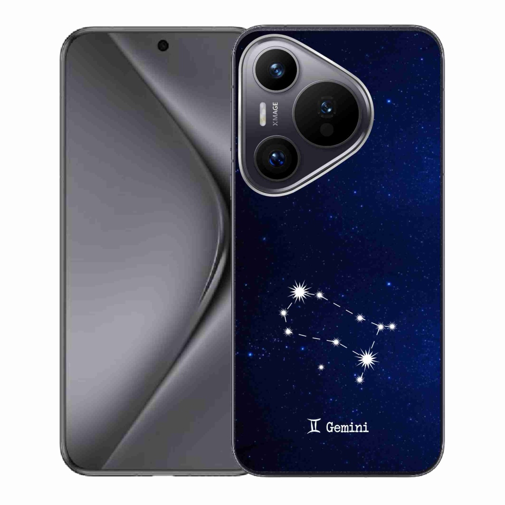 Gelový kryt mmCase na Huawei Pura 70 - souhvězdí Blíženců