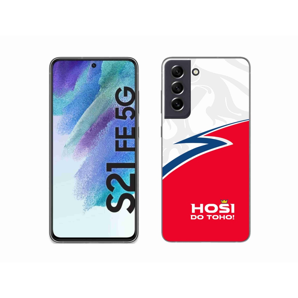 Gelový kryt mmCase na Samsung Galaxy S21 FE 5G - hoši do toho 1