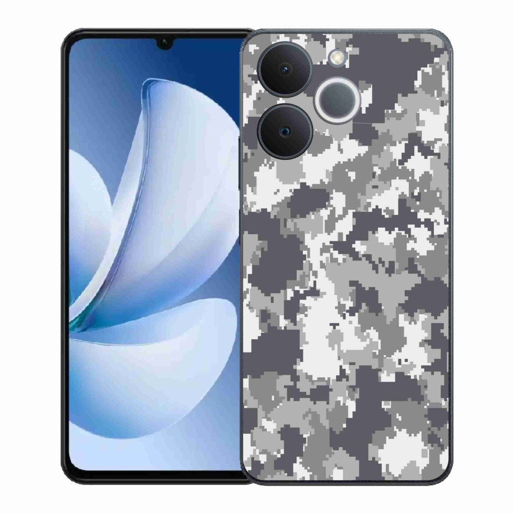 Gelový kryt mmCase na Realme Note 70T - maskáčový vzor 2