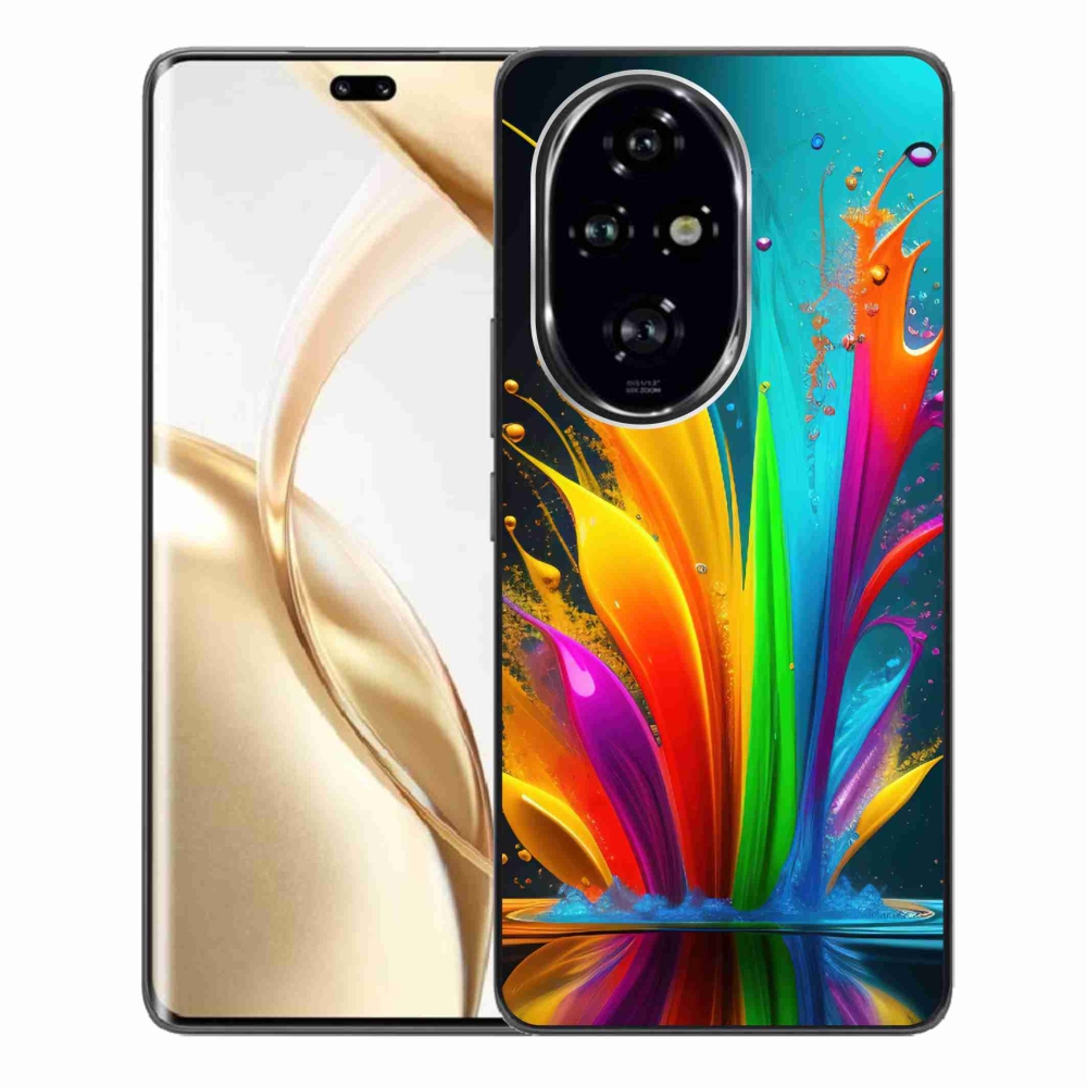 Gelový kryt mmCase na Honor 200 Pro 5G - abstraktní motiv 1