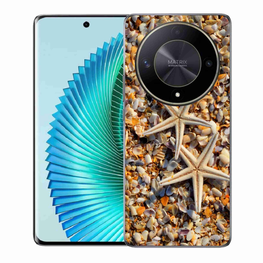 Gelový kryt mmCase na Honor Magic 6 Lite 5G - mořské hvězdice