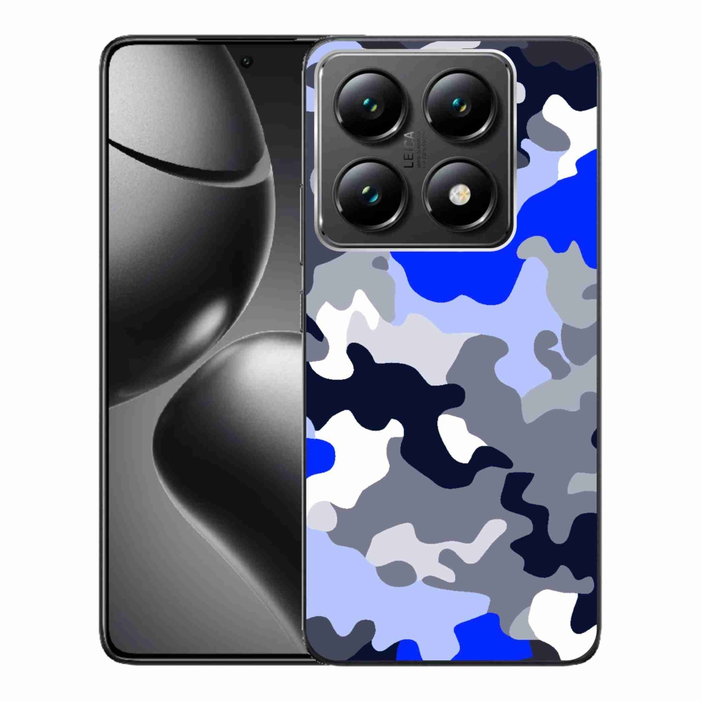 Gelový kryt mmCase na Xiaomi 14T Pro - maskáčový vzor 8