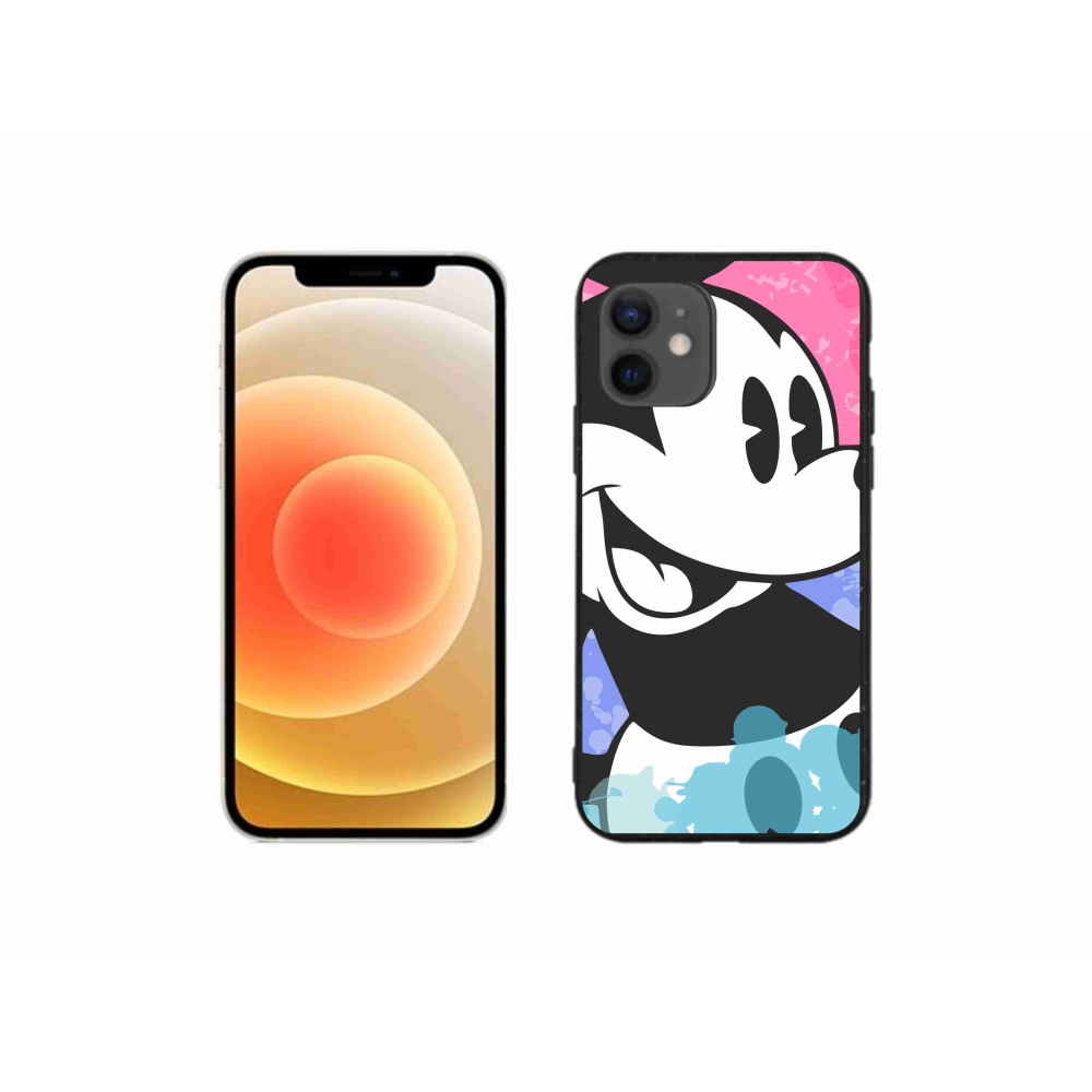 Gelový kryt mmCase na iPhone 12 mini - mickey mouse