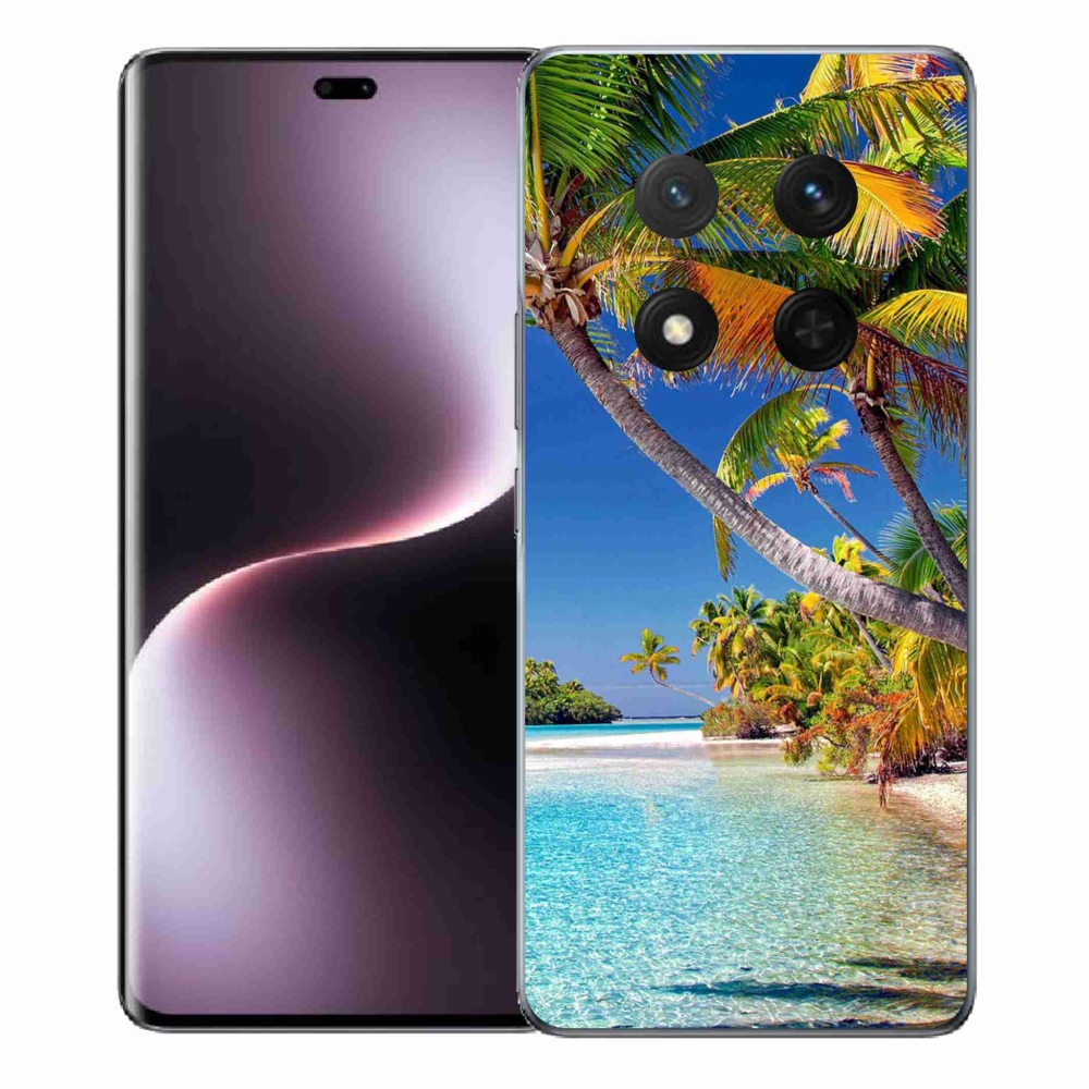 Gelový kryt mmCase na Honor Magic 7 Lite 5G - mořská pláž