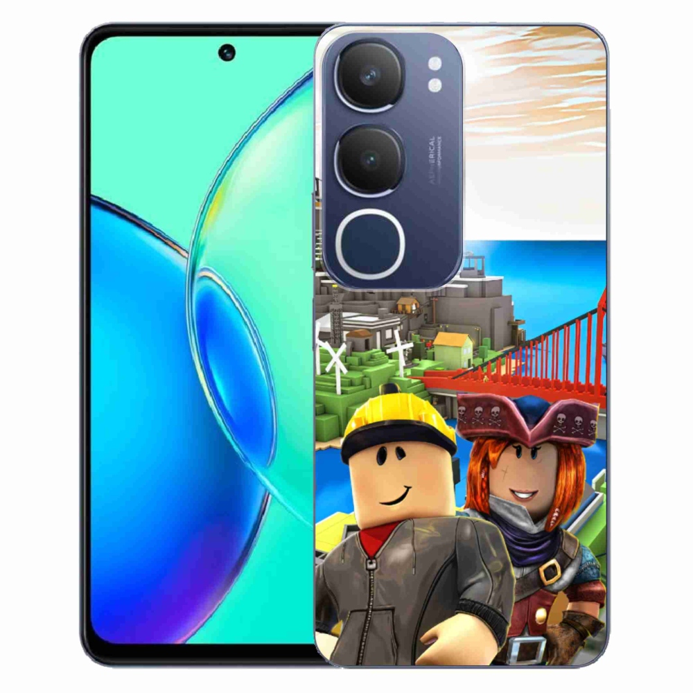 Gelový kryt mmCase na Vivo Y19s - roblox 1