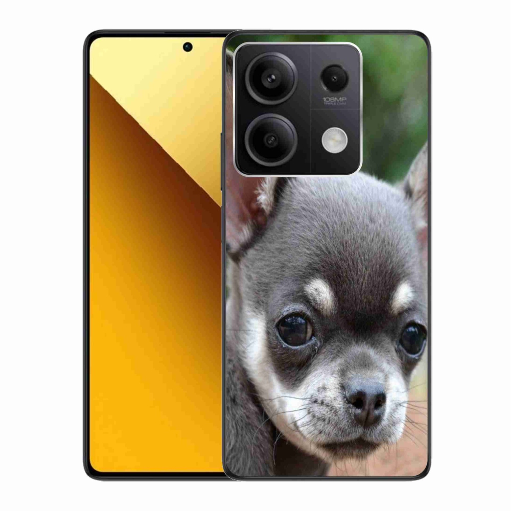 Gelový obal mmCase na Xiaomi Redmi Note 13 5G - čivava