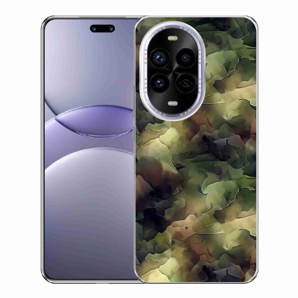Gelový kryt mmCase na Huawei Nova 13 Pro 5G - maskáčový vzor 10