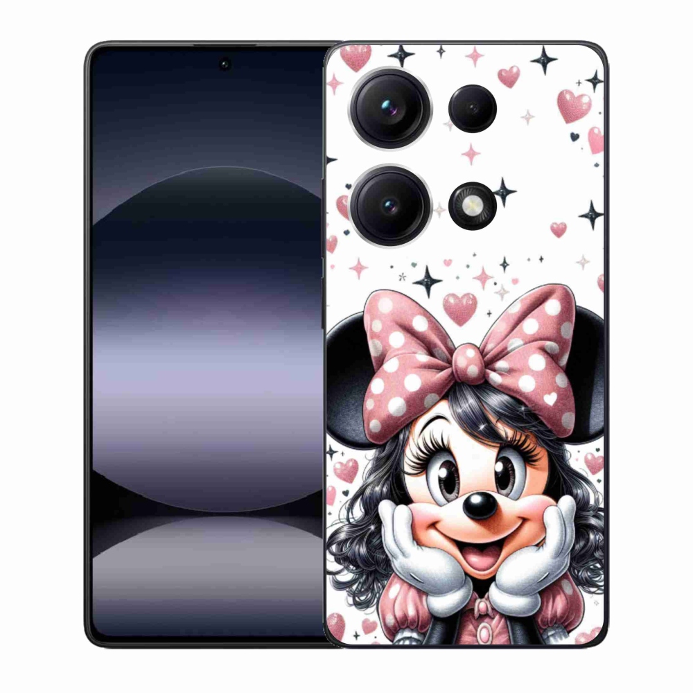 Gelový kryt mmCase na Xiaomi Redmi Note 14S - minnie