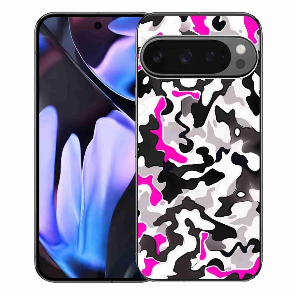 Gelový kryt mmCase na Google Pixel 9 Pro XL - maskáčový vzor 5