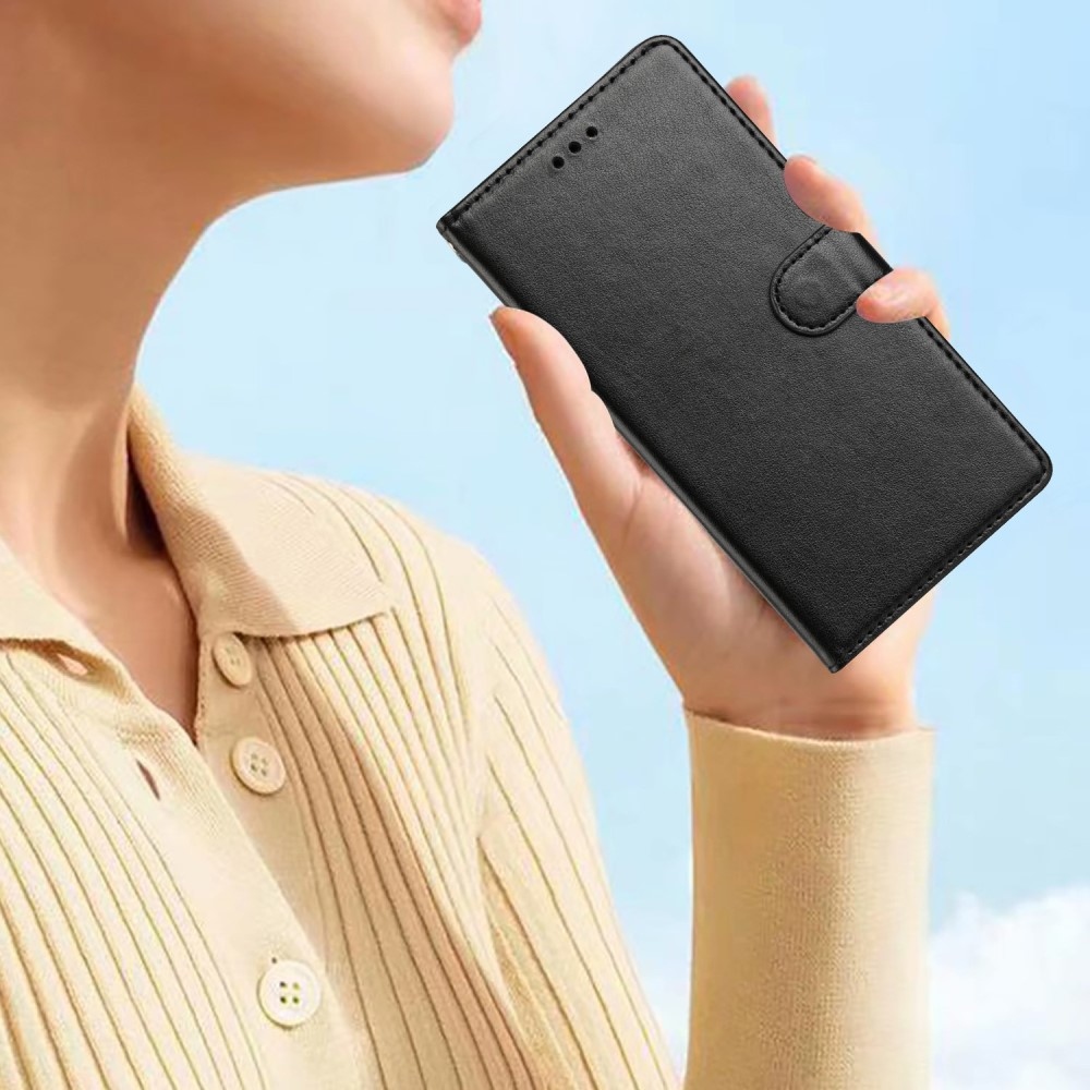 Clots knížkové pouzdro na Google Pixel 9a - černé