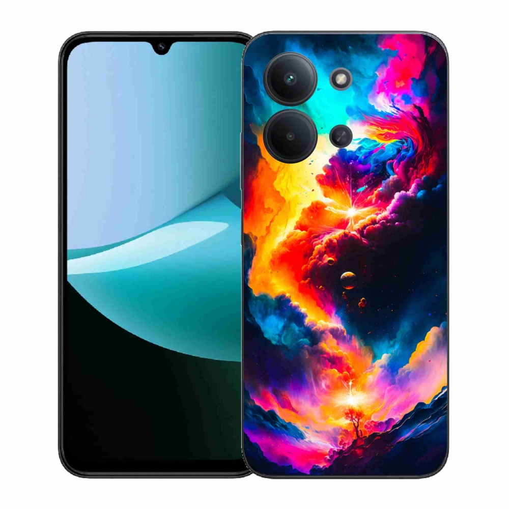 Gelový kryt mmCase na Xiaomi Redmi 15C 4G (171mm)/Poco C85 4G (171mm) - abstraktní motiv
