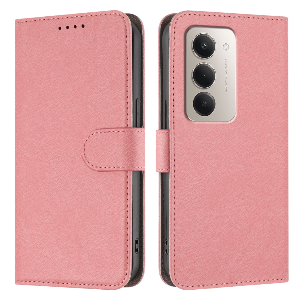Snap knížkové pouzdro na Xiaomi Redmi 15 4G/5G (171mm) - růžové