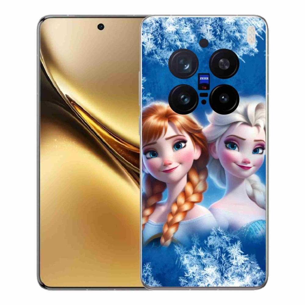 Gelový kryt mmCase na Vivo X200 Pro 5G - ledové království 2