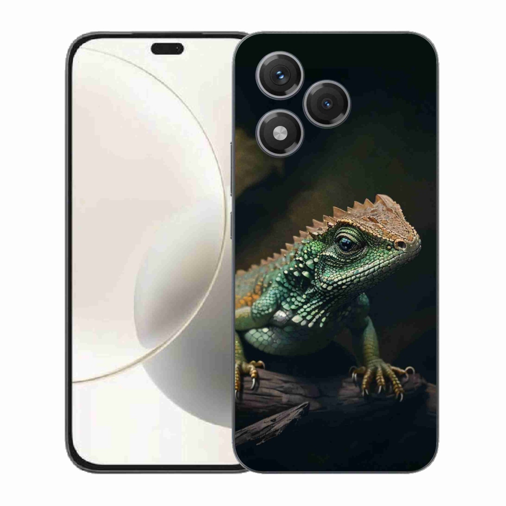 Gelový kryt mmCase na Honor 400 Lite - ještěr
