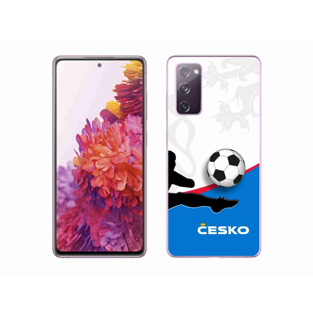 Gelový kryt mmCase na Samsung Galaxy S20 FE - fotbal Česko 3