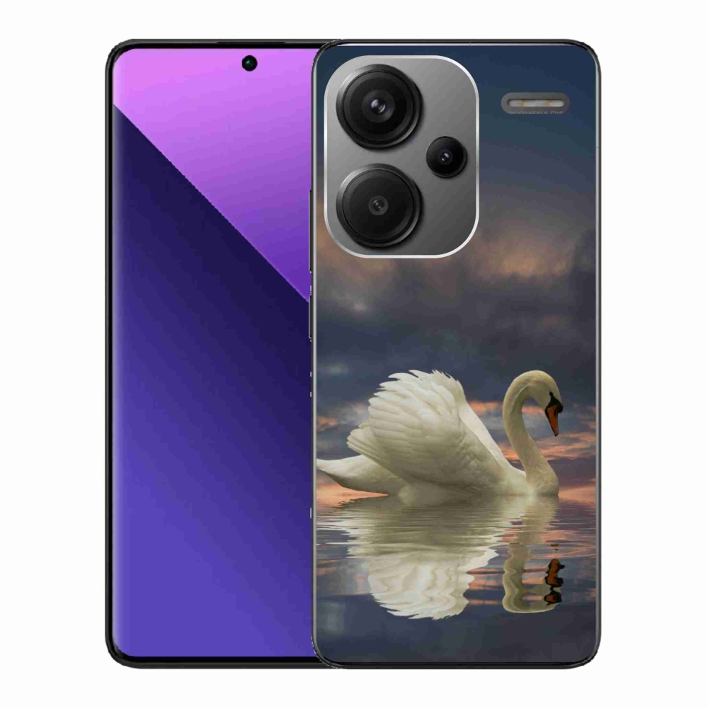 Gelový kryt mmCase na Xiaomi Redmi Note 13 Pro+ 5G - labuť
