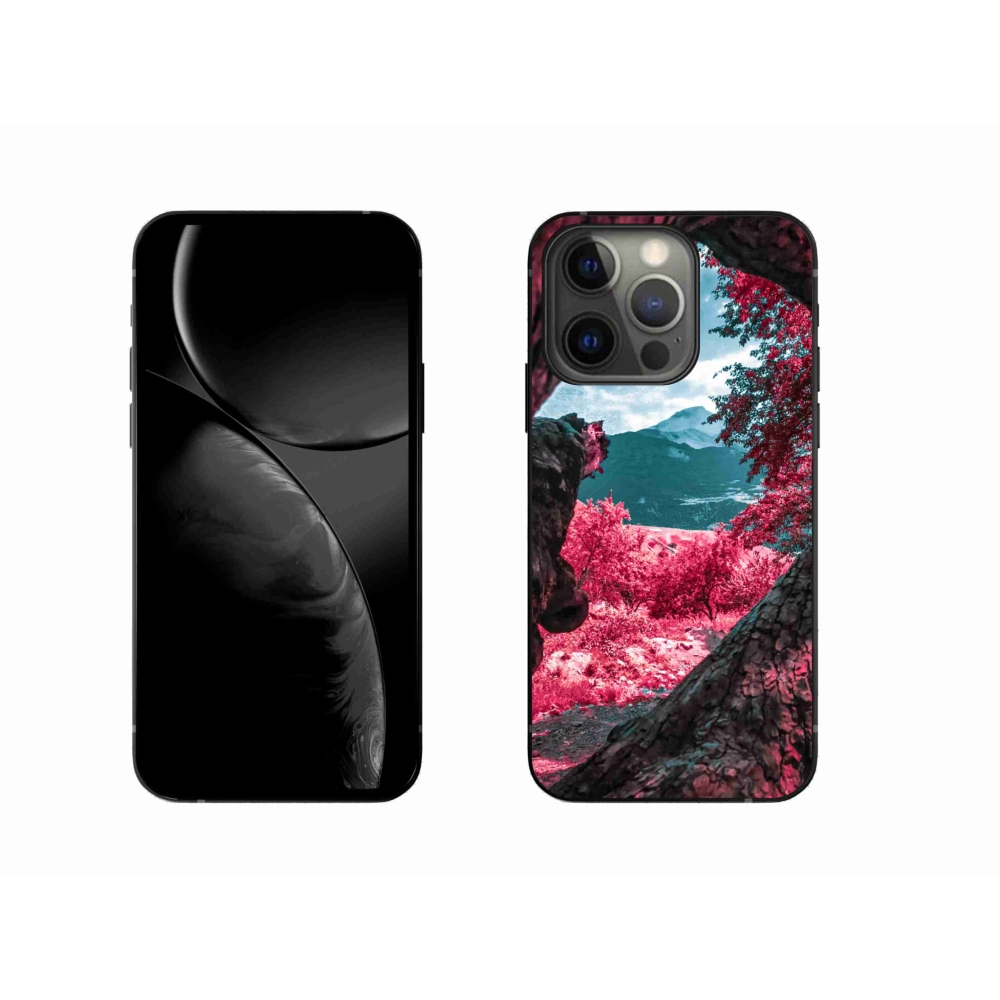 Gelový kryt mmCase na iPhone 13 Pro 6.1 - výhled na hory