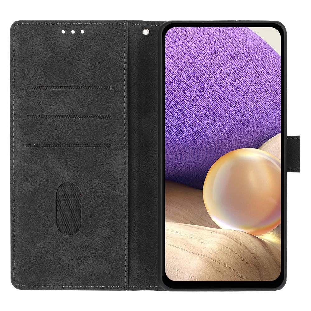 Triangles knížkové pouzdro na Xiaomi 15T - černé