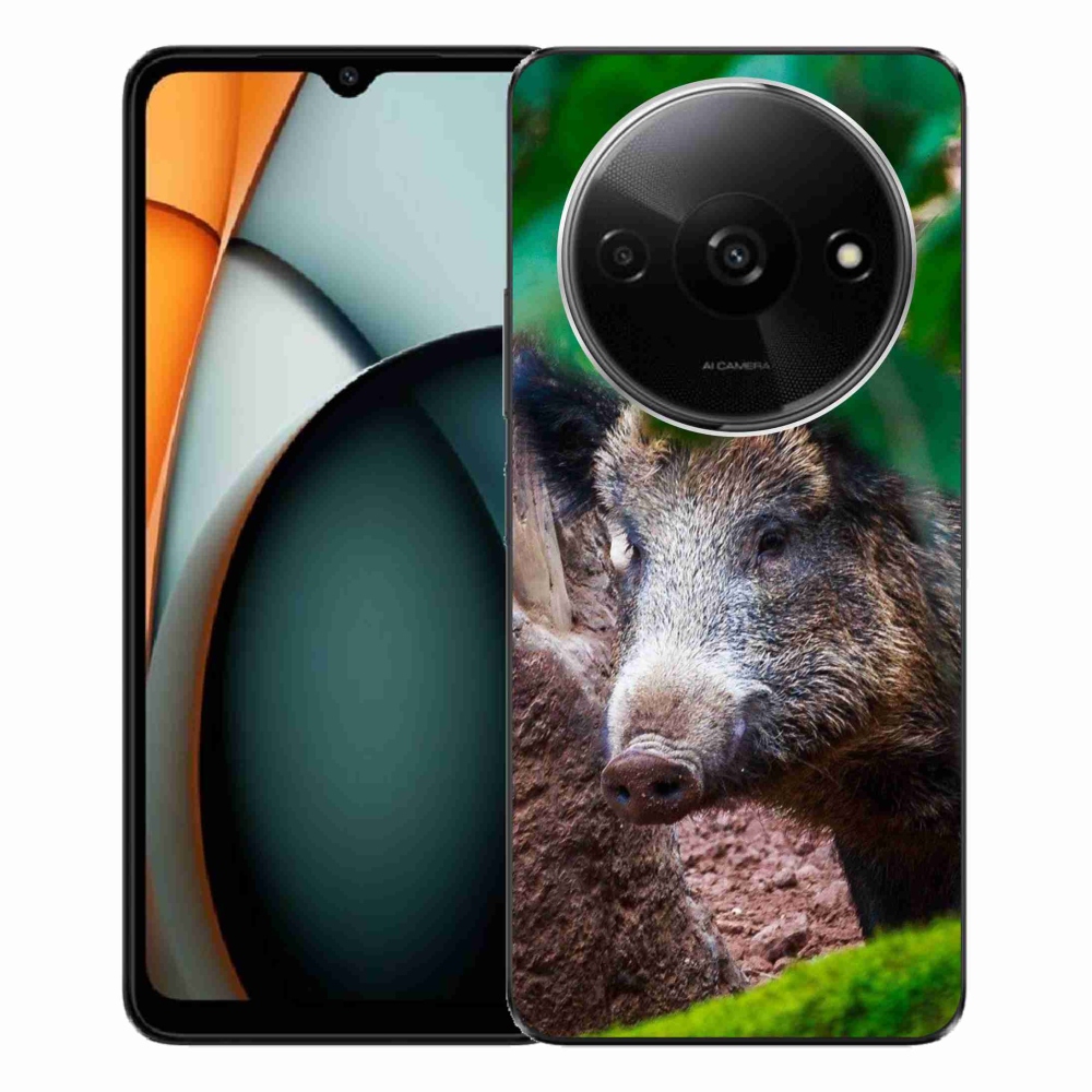 Gelový kryt mmCase na Xiaomi Redmi A3 - divoké prase