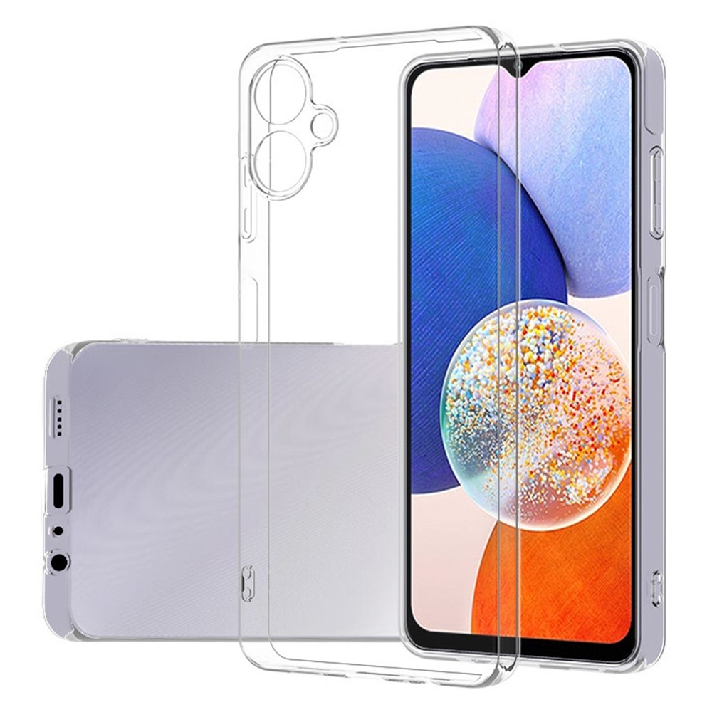 Průhledný gelový obal na Samsung Galaxy A06 4G - průhledný