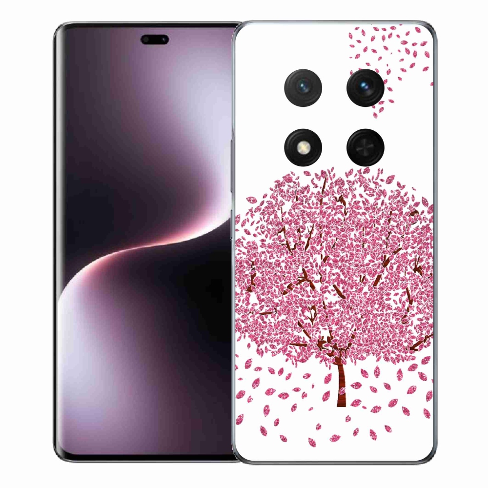 Gelový kryt mmCase na Honor Magic 7 Lite 5G - kreslený strom s listy